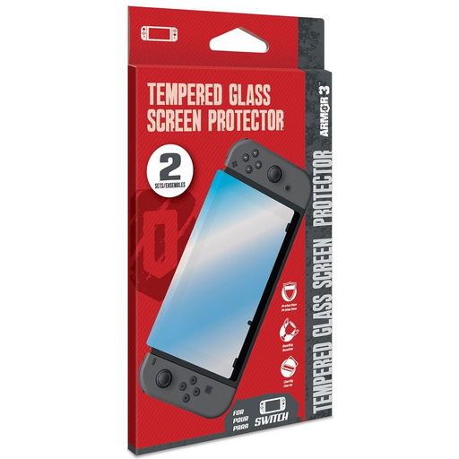 Switch Tempered Glass Screen Protector (2-Pack) - Armor3   