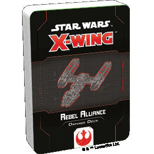 Star Wars X-Wing 2nd Edition Rebel Alliance Damage Deck   