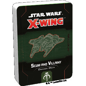 Star Wars X-Wing 2nd Edition Scum and Villainy Damage Deck   