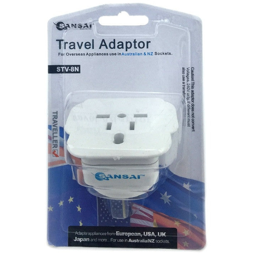 Sansai Travel Adapter UK-AU   