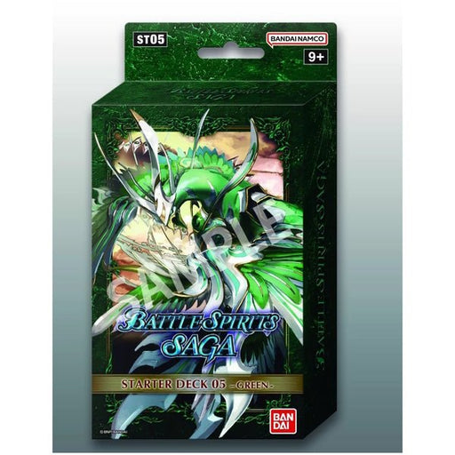 Battle Spirits Saga Card Game Starter Deck Display Verdant Wings SD05   