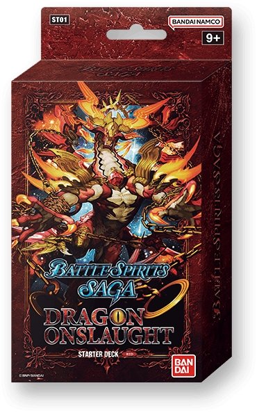 Battle Spirits Saga Card Game Starter Deck Dragon Onslaught Display (ST01)   