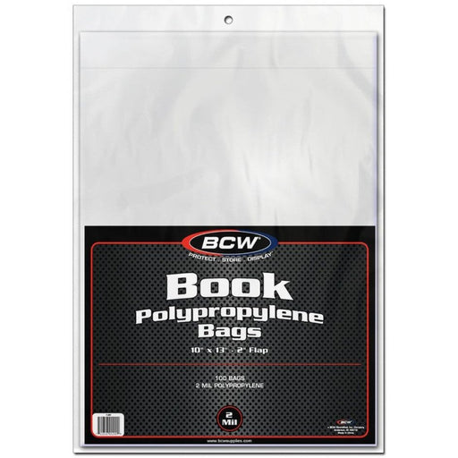 BCW Book Bags (10" x 13") (100 Bags Per Pack)   