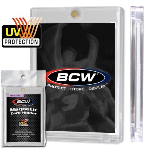 BCW One Touch Magnetic Card Holder 180 Pt   