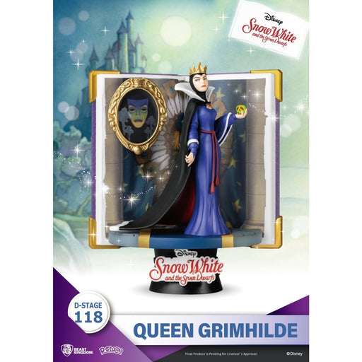 Beast Kingdom D Stage Disney Story Book Series Snow White and the Seven Dwarfs Queen Grimhilde   