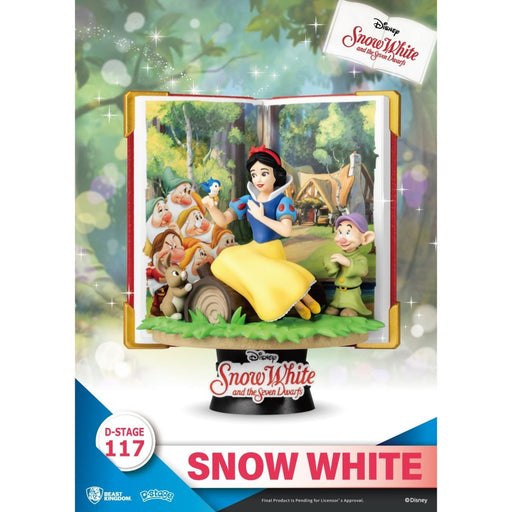 Beast Kingdom D Stage Disney Story Book Series Snow White and the Seven Dwarfs Snow White   