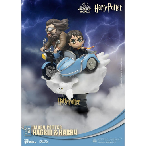 Beast Kingdom D Stage Harry Potter Hagrid and Harry Potter (Closed Box Packaging)   