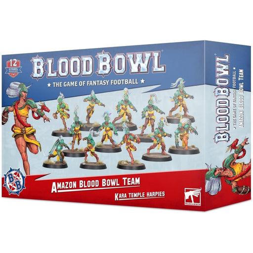 Blood Bowl - Amazon Blood Bowl Team: Kara Temple Harpies (202-26)   
