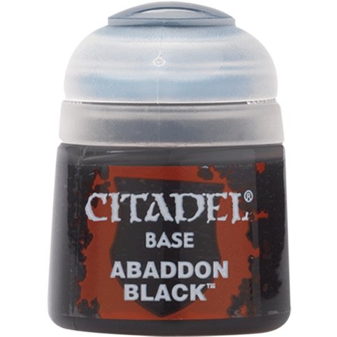 Citadel Base Paint - Abaddon Black (21-25)   