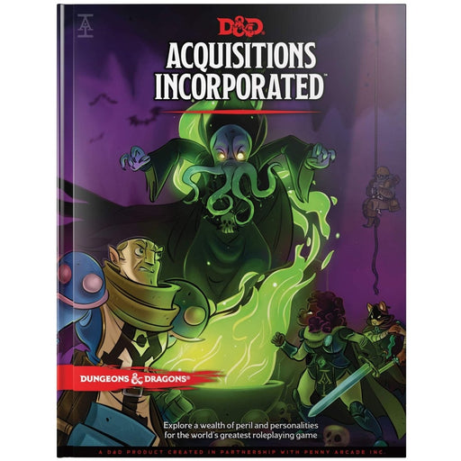 D&D Dungeons & Dragons Acquisitions Incorporated Hardcover   