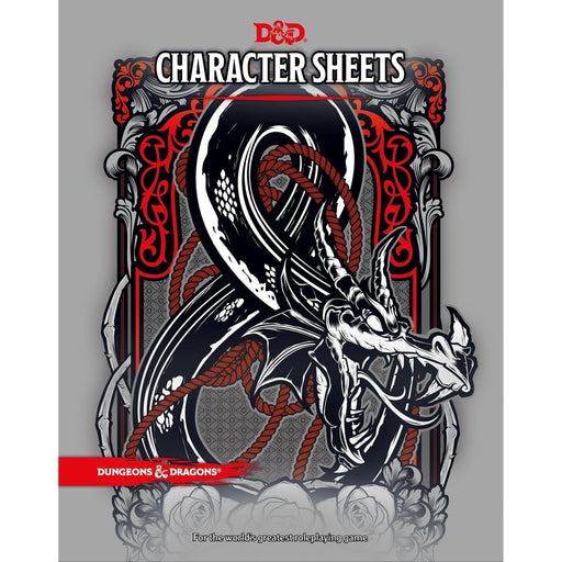 D&D Dungeons & Dragons Character Sheets   