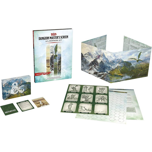 D&D Dungeons & Dragons Masters Screen Wilderness Kit   