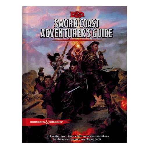 D&D Dungeons & Dragons Sword Coast Adventurers Guide Hardcover   