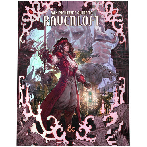 D&D Dungeons & Dragons Van Richtens Guide to Ravenloft Hardcover Alternative Cover   