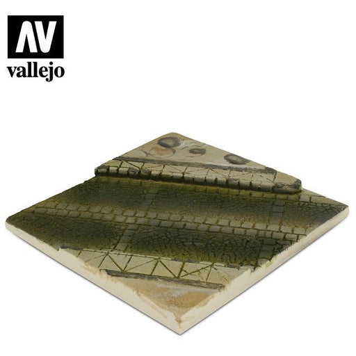 Vallejo Scenics Bases 1/35 - 14x14 Paved Street Section Diorama Base   