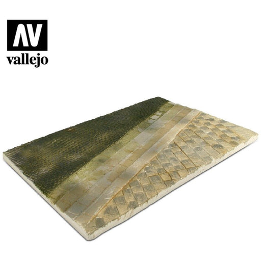 Vallejo Scenics Bases 1/35 - 31x21 Paved Street Section Diorama Base   