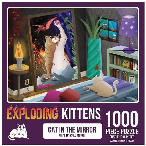 Exploding Kittens Puzzle Cats in the Mirror 1,000 pieces   