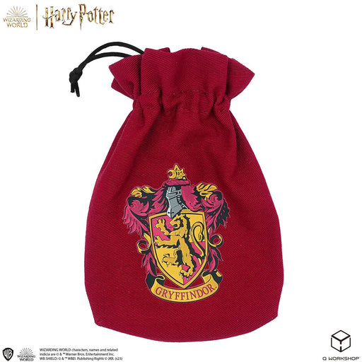 Q Workshop Harry Potter Gryffindor Dice and Pouch   