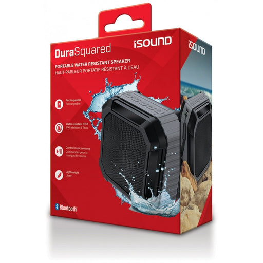 iSound Bluetooth Durasquared Speaker - Black   