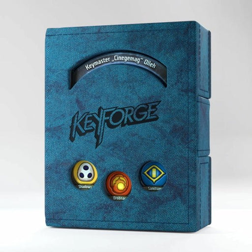 Keyforge Deck Book Blue   