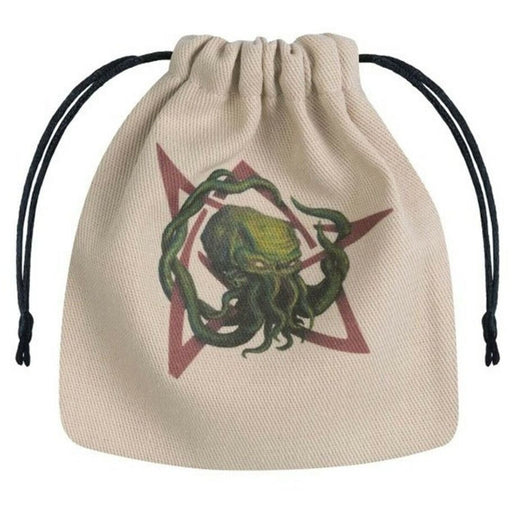 Q Workshop Call Of Cthulhu Dice Bag Beige And Multicolour   