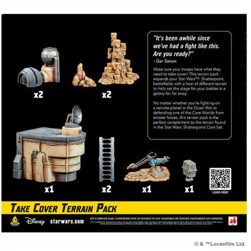 Star Wars Shatterpoint Take Cover Terrain Pack   