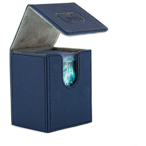 Ultimate Guard Flip Deck Case 100+ Standard Size XenoSkin Blue Deck Box   