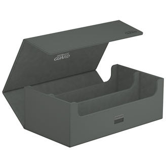 Ultimate Guard Arkhive Flip Case 800+ Standard Size XenoSkin Monocolour Grey Deck Box   