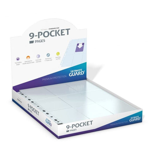 Ultimate Guard 9 Pocket Pages Clear (100 Pieces)   