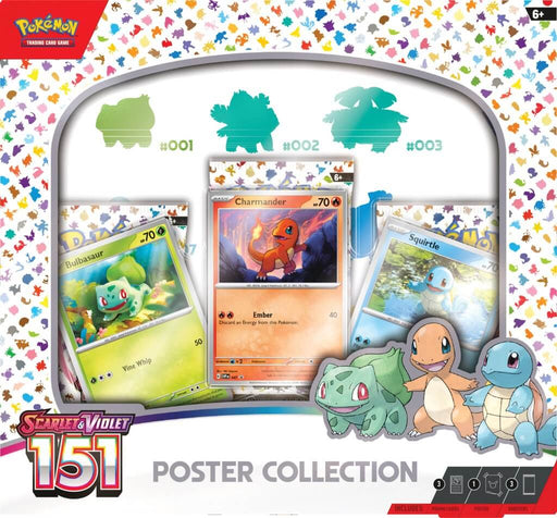 Pokemon TCG Scarlet & Violet 151 Poster Collection   