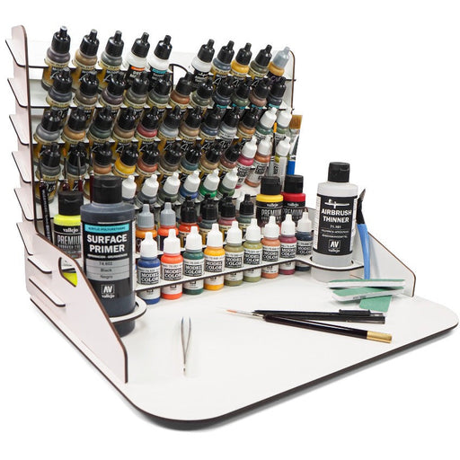 Vallejo Paint Display and Work Station with Vertical Storage 40 x 30 cm   