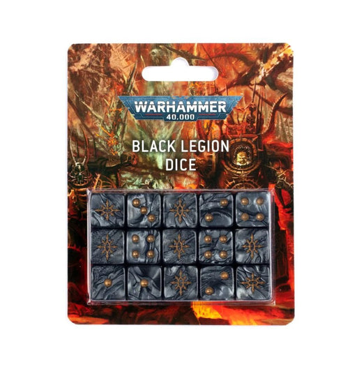 40K Black Legion Dice Set (43-82)   