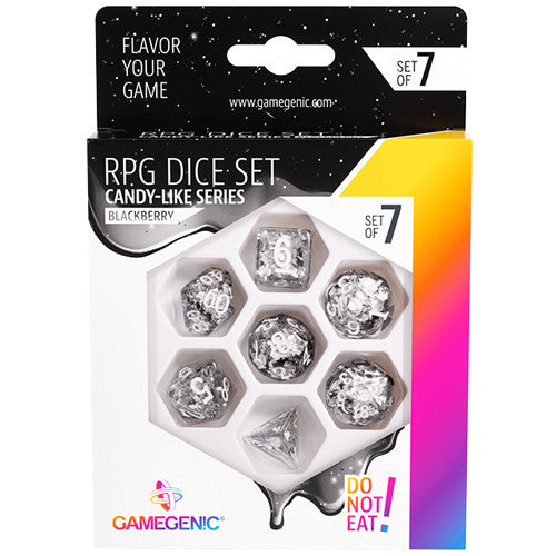 Gamegenic Candy-like Series - Blackberry - RPG Dice Set (7pcs)   