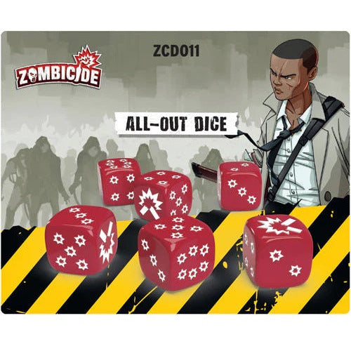 Zombicide 2nd Edition All Out Dice Pack   