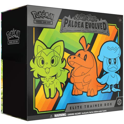 Pokemon TCG Scarlet & Violet 2 Paldea Evolved Elite Trainer Box   
