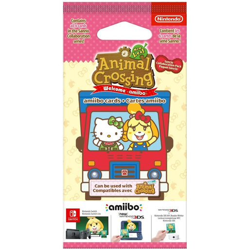 amiibo Animal Crossing Cards Sanrio Collobration (6 cards)   