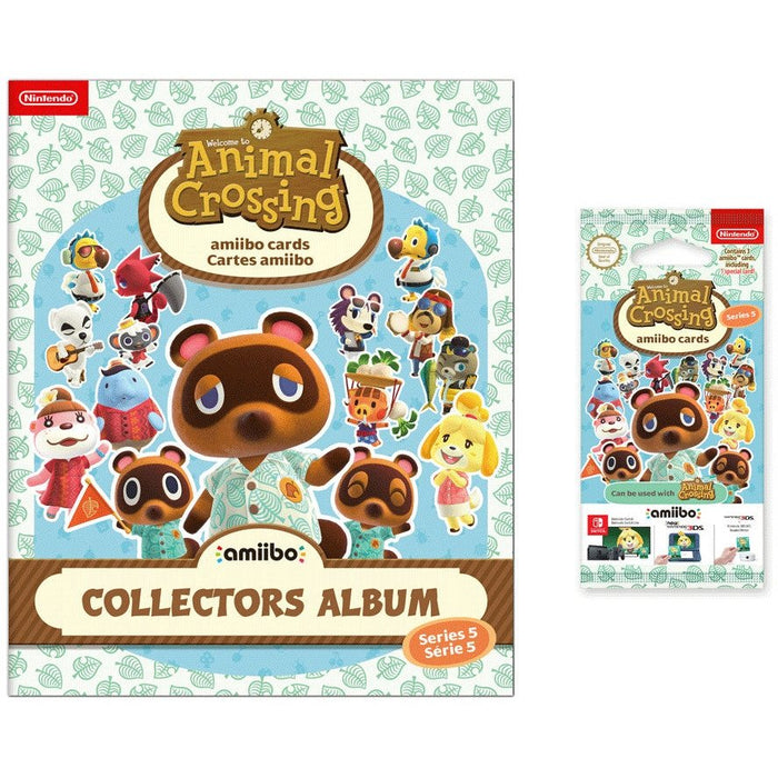 Animal Crossing amiibo cards Collectors Album Series 5 bundle