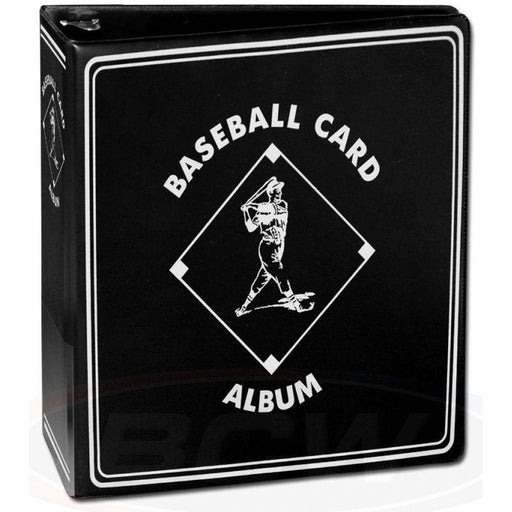 BCW Album Black Baseball 3"   