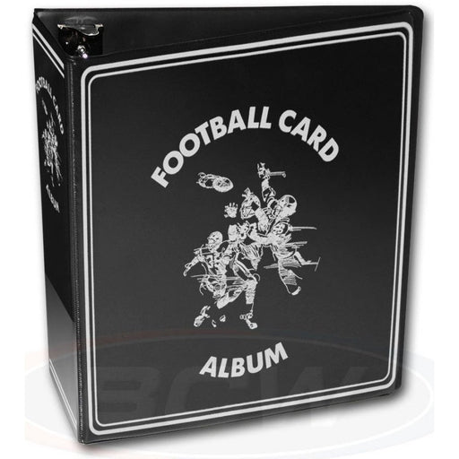 BCW Album Black Football 3"   