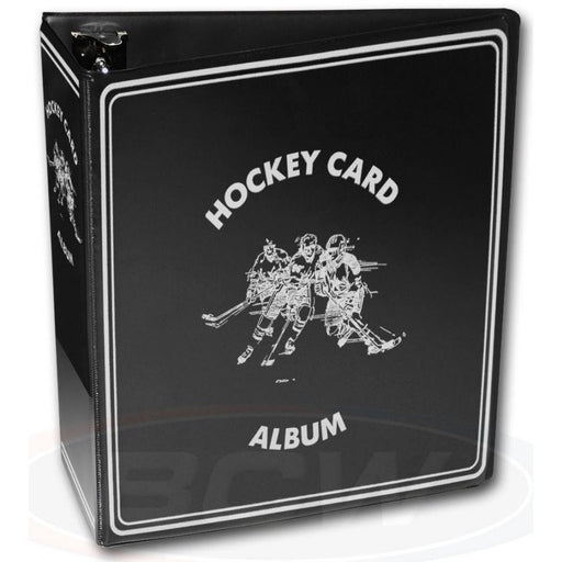 BCW Album Black Hockey 3"   