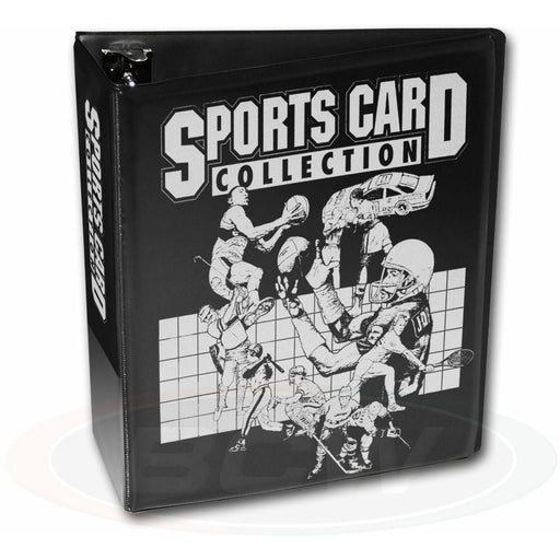 BCW Album Sports Card Collection Album Black 3"   