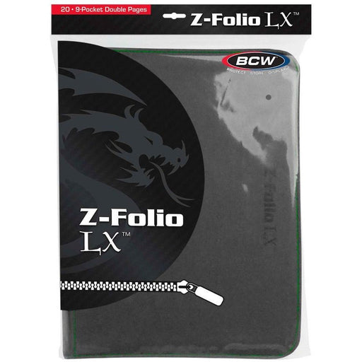 BCW Z Folio LX Album 9 Pocket Gray   