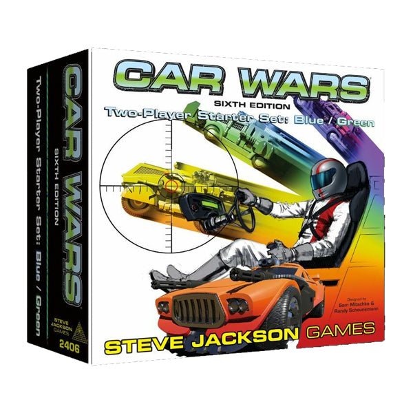 Car Wars 6th Edition Two Player Starter Set Blue / Green   