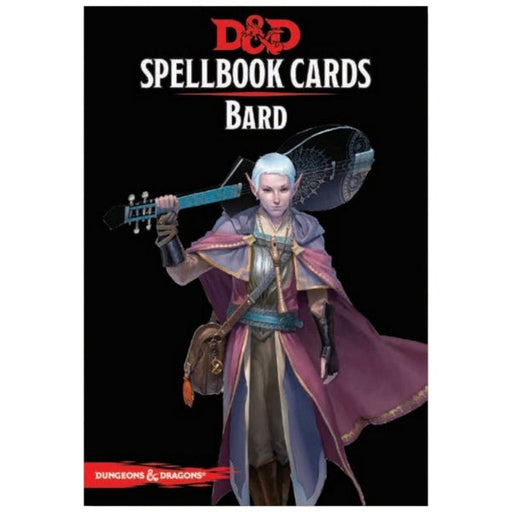D&D Spellbook Cards Bard Deck   