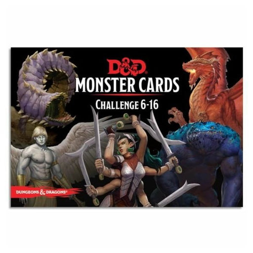 D&D Spellbook Cards Monster Challenge Deck 6-16   
