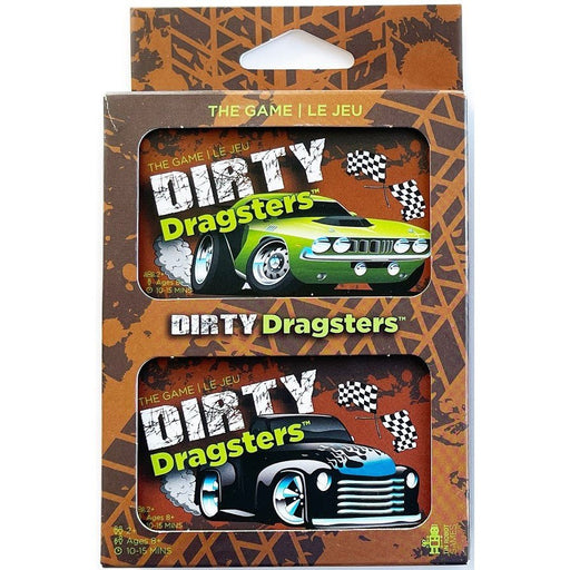 Dirty Dragsters: Green & Black Car Decks   