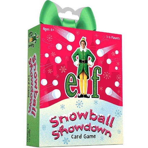 Elf Snowball Showdown Card Game   