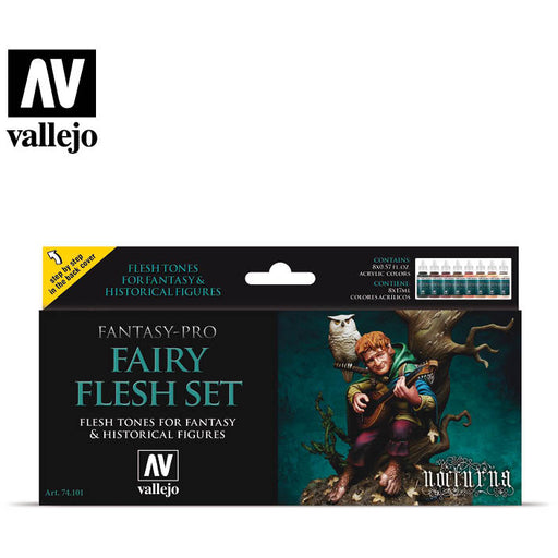 Vallejo Game Colour - Fairy Flesh 8 Colour Set   