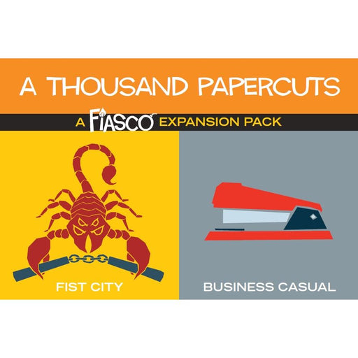 Fiasco Expansion Pack: A Thousand Papercuts   