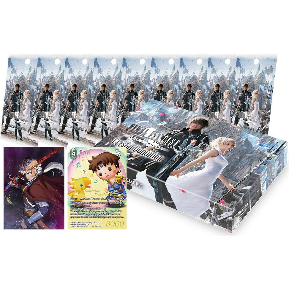Final Fantasy Trading Card Game Opus XV Prerelease Kit The Games
